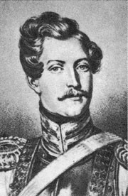 Georges Dant&egrave;s. Gravering av en ukjent kunstner fra 1830-&aring;rene (9)