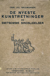  Figur 2    Selve boktittelen med undertittel antyder hva forfatteren egentlig har til overs for sin samtids kunst (16)