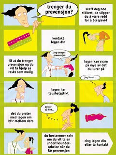  Figur 1    Plakaten som ble sendt til alle allmennpraktiserende leger