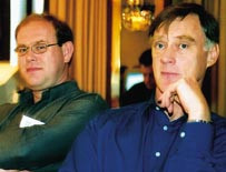 Visepresident Hans Kristian Bakke og president Hans Petter Aarseth. Foto N. Husom