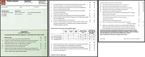  Figur 1    Attestblankett for f&oslash;rerkort, NA 202. Punktene 2 &ndash; 18 utgj&oslash;r attestens premisser, mens punktene 19 &ndash; 25 gir&hellip;