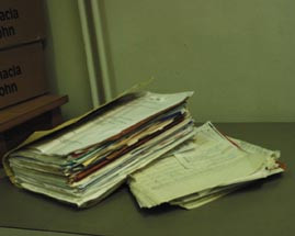 Det er store forskjeller p&aring; hva det st&aring;r om r&oslash;ntgenunders&oslash;kelser i journaler. Foto privat