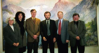 Nytt styre: An-Magritt Anonsen, Christel Kvam, Hans Petter Aarseth, Per Kristian Sundnes (ny leder), Morten Fleischer og&hellip;