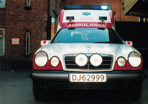 Interkommunal legevakt vil kreve mer av ambulansetjenesten. Foto T. Sundar