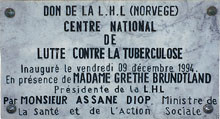 LHL har bidratt til PNT-senteret og referanse- laboratoriet i Dakar