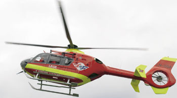 Etter nytt&aring;r blir luftambulansetjenesten en del av den regionale helseforetaksstrukturen. Foto Samfoto