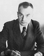 Figur 3   Karl Evang fikk flyktningsaken som en av sine f&oslash;rste oppgaver som nyutnevnt medisinaldirekt&oslash;r i 1939. Foto privat