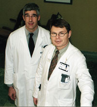 Avdelingsoverlegene Ludger Schmidt og Reidar Pytte, har innf&oslash;rt ordningen med pasientansvarlig lege ved sine avdelinger&hellip;