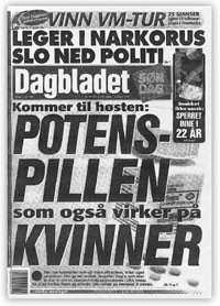 Faksimile Dagbladet 3.5. 1998