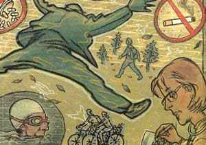 Forebygge mer for &aring; reparere mindre, er mantraet i norsk folkehelsepolitikk. Illustrasjon fra Folkehelsemeldingen