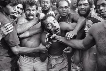 &copy; Sebasti&atilde;o Salgado: Gold mine, Sierra Pelada, Brazil 1986/Amazonas images/Scanpix