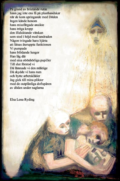 &laquo;Under naglarna&raquo; er et av diktene som gynekologen Elsa Lena Ryding har skrevet, og som anestesilegen Hans Huldt har&hellip;