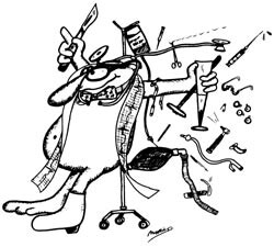 &laquo;Det var en ulykke at vi mistet kombidoktoren,&raquo; var blant utsagnene p&aring; panelkonferansen i 1988. Begge illustrasjoner Inge&hellip;