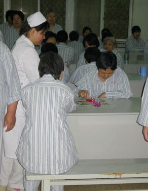 Fra kvinneavdelingen ved Hui Long Guan Hospital. Foto Bj&oslash;rn Oscar Hoftvedt