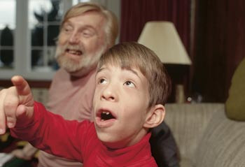 Et barn med alkoholsyndrom. Foto David H. Wells/Corbis/SCANPIX