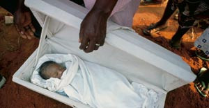 I Afrika s&oslash;r for Sahara er bakteriemi vanlig d&oslash;ds&aring;rsak blant barn. Illustrasjonsfoto Baci/Corbis/SCANPIX