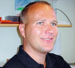 Per Olaf Ekstr&oslash;m har utviklet en metode som kan identifisere lavfrekvente DNA-mutasjoner. Foto Jens Bj&oslash;rheim