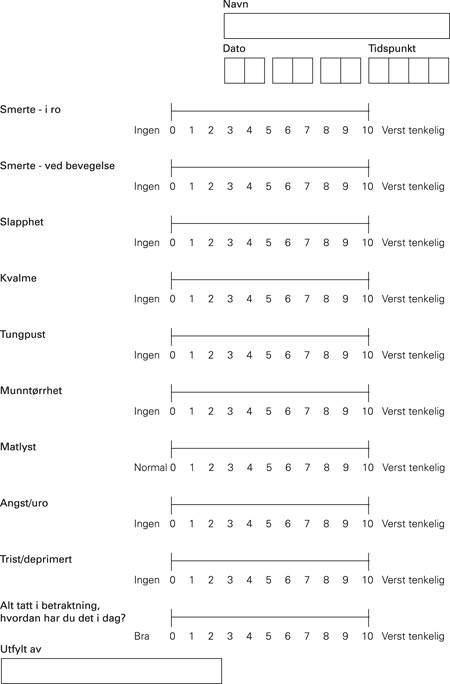 Edmonton Symptom Assessment System (ESAS) (33)