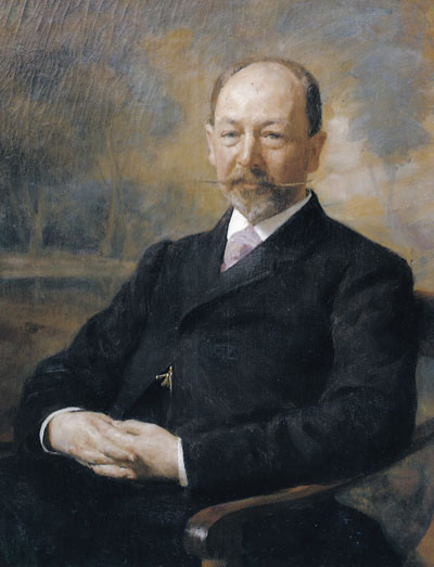 Figur 4  P&aring; Erik Werenskiolds (1855&thinsp;&ndash;&thinsp;1938) &laquo;makel&oslash;st levende portrett&raquo; av Edvard Bull fra 1894 &laquo;kan man ane en viss&hellip;