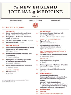 Artikkelen ble publisert 3.8. 2006 i New England Journal of Medicine (www.nejm.org), som er verdens h&oslash;yest rangerte&hellip;