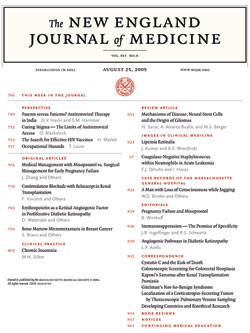 Artikkelen ble publisert 21.9. 2006 i New England Journal of Medicine (www.nejm.org), som er verdens h&oslash;yest rangerte&hellip;