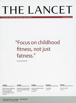 Artikkelen ble publisert 22.7. 2006 i The Lancet (www.thelancet.com), som er et av verdens h&oslash;yest rangerte medisinske&hellip;