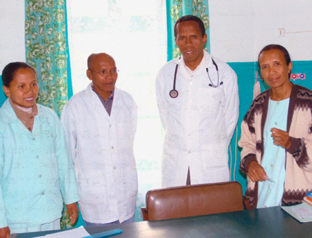 Staben p&aring; sykehuset klar til &aring; g&aring; visitt