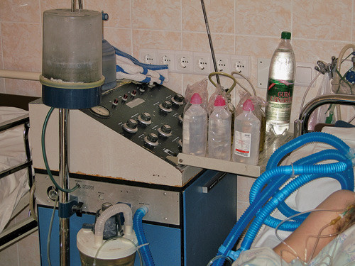 Ventilator av hviterussisk type. Begge foto Olav F.M. Sellevold