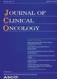 Artiklene ble e-publisert 1.12. 2008 i Journal of Clinical Oncology (www.jco.org), som er et av de h&oslash;yest rangerte&hellip;