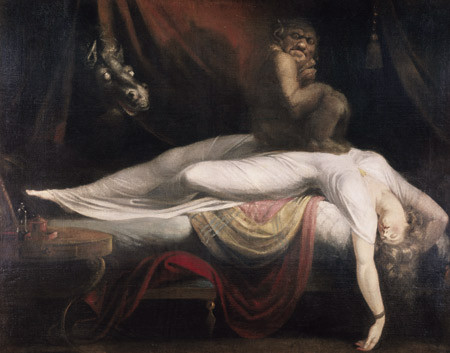 Marerittet (1781). Olje p&aring; lerret. Henry Fuseli. Foto &copy; SuperStock/GV-Press/NordicPhotos