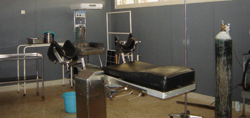 Dette er stuen hvor elektive og akutte keisersnitt utf&oslash;res ved Kilimanjaro Christian Medical Centre. Senteret ligger ved&hellip;