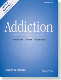 Artikkelen ble publisert i Addiction (www.addictionjournal.org), som er det h&oslash;yest rangerte tidsskriftet innen forskning p&aring;&hellip;