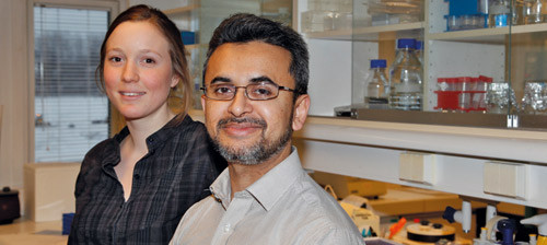 Victoria Berge og Farrukh Abbas Chaudhry. Foto Christian K&ouml;hler