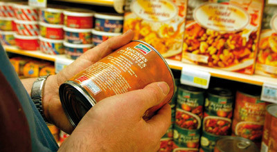 Industribearbeidede matvarer har ofte h&oslash;yt saltinnhold. Illustrasjonsfoto Colourbox