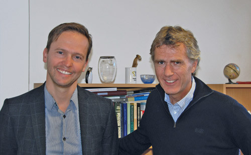 Jon Anders Halvorsen og Lars Lien. Foto Ellen Scheel