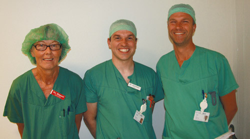 Gro &Oslash;stgaard, Ib Jammer og Atle Ulvik. Foto Marit Bekkevold