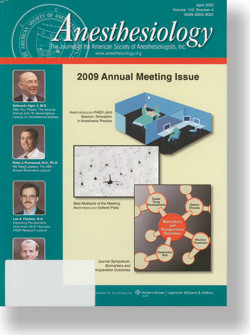 Artikkelen ble e-publisert 29.9. 2010 i Anesthesiology, som er et av de h&oslash;yest rangert tidsskriftene innen anestesiologi