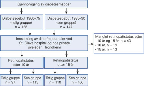 Figur 1  Flytskjema for studiedesign