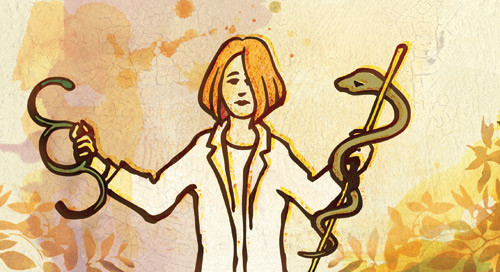 Illustrasjon Stein L&oslash;ken