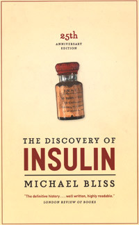 Faksimile fra Michael Bliss&rsquo; bok om oppdagelsen av insulinet. Gjengitt med tillatelse (3)
