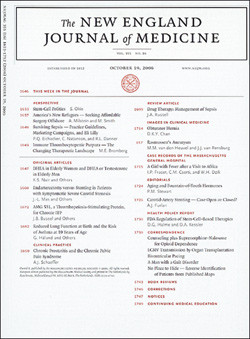 Artikkelen ble e-publisert 16.1. 2013 i New England Journal of Medicine (www.nejm.org), som er verdens h&oslash;yest rangerte&hellip;