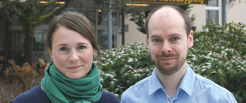 Christine Stansberg og &Oslash;ivind Torkildsen. Foto Nina Grytten Torkildsen