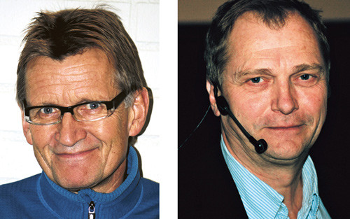 Mads Gilbert og Erik Fosse. Foto Wikipedia