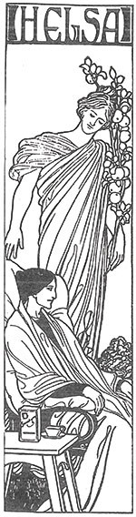 Neurasteni. Illustration ur annons fr&aring;n sekelskiftet f&ouml;r det tyska nervn&auml;ringspreparatet Sanatogen. (Uppsala&hellip;