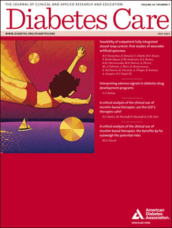 Artikkelen ble publisert juli 2013 i tidsskriftet Diabetes Care, som er det h&oslash;yest rangerte tidsskriftet innen klinisk&hellip;