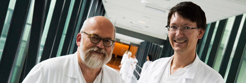 Dennis W.T. Nilsen og &Oslash;istein R&oslash;nneberg Mjelva. Foto Svein Lunde