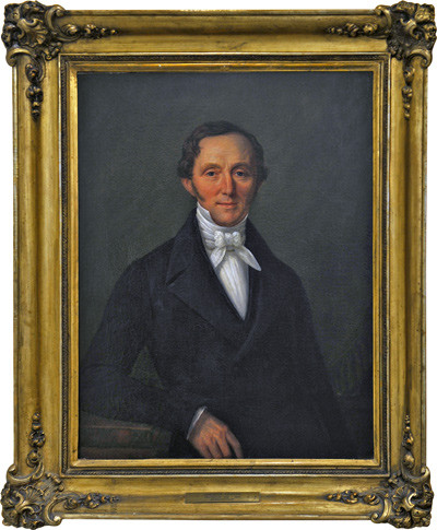 Figur 3  Christen Heiberg (1799&thinsp;&ndash;&thinsp;1872), professor i kirurgi 1836&thinsp;&ndash;&thinsp;72, malt av Johan G&oslash;rbitz (1782&thinsp;&ndash;&thinsp;1853) i 1850. Maleriet&hellip;