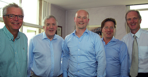 Fra venstre mot h&oslash;yre: Anders Bergenfelz (Sverige), Derek Alderson (Storbritannia), Kjetil S&oslash;reide (Norge), Cornelius Dejong&hellip;