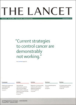 Artikkelen ble publisert i september 2013 i The Lancet, som regnes som en av de &laquo;fem store&raquo; innen medisinsk publisering ved&hellip;