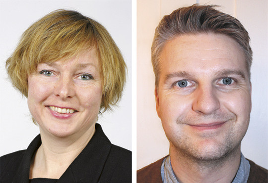 Ingeborg Rossow og Stig Tore Bogstrand. Foto: privat